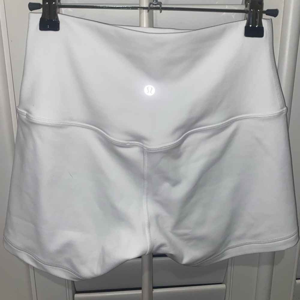 White Align shorts Size 6